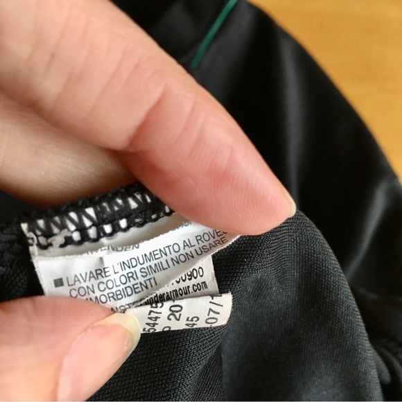 Under Armour Short Sleeve Logo Tee, Black, Camo, Youth Large (or Adult XS/S) - Picture 7 of 13